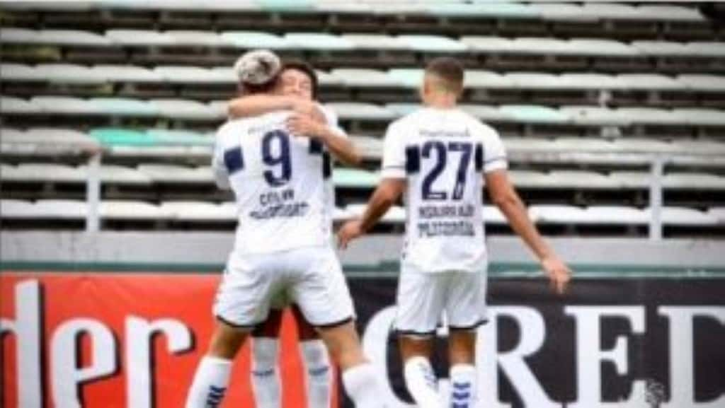 Gimnasia Festejo de Gol