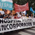 LOS TRABAJADORES DEL HOSPITAL POSADAS VUELVEN A MOVILIZARSE POR LOS DESPIDOS