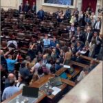 ESCANDALO EN EL CONGRESO: ZAGO Y ALMIRÓN, A LAS PIÑAS EN DIPUTADOS