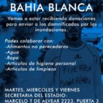 EL CLUB ALMGRO SE SUMA A LA SOLIDARIDAD POR BAHÍA BLANCA