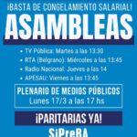 SIPREBA Y LAS PARITARIAS EN MEDIOS PÚBLICOS