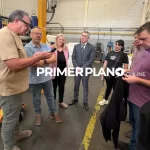 HACE UNAS SEMANAS DIEGO VALENZUELA VISITÓ CONOFLEX, EMPRESA DE RIGONI CON DENUNCIAS PÚBLICAS POR PARTE DE ULISES JAITT