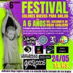 FESTIVAL A 6 AÑOS DEL ASESINATO DE DIEGO CAGLIERO EN MARTÍN CORONADO