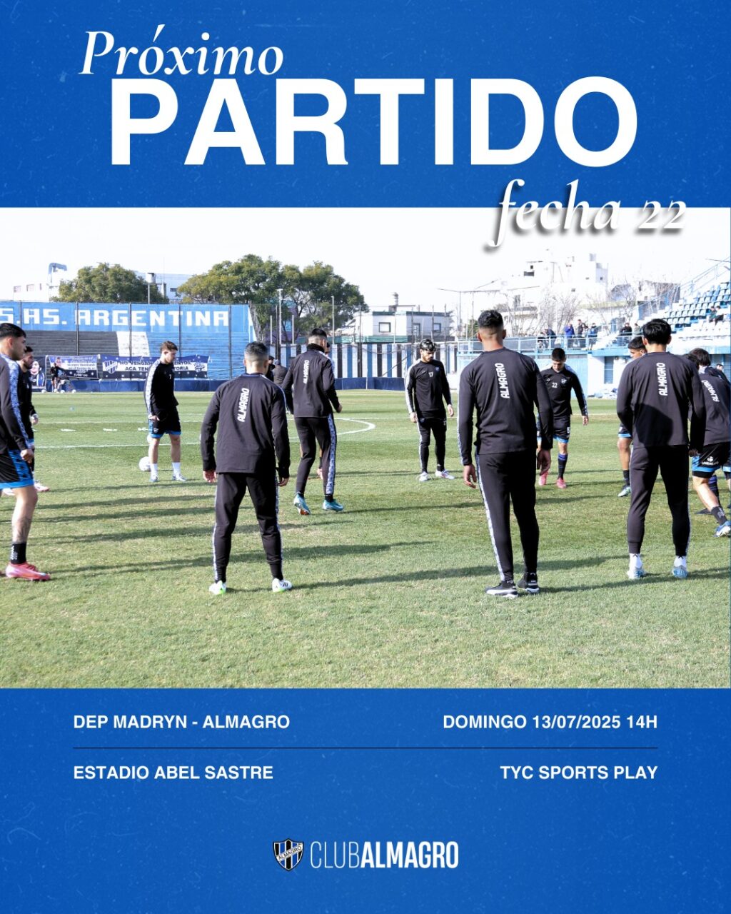 Foto Prensa Club Almagro