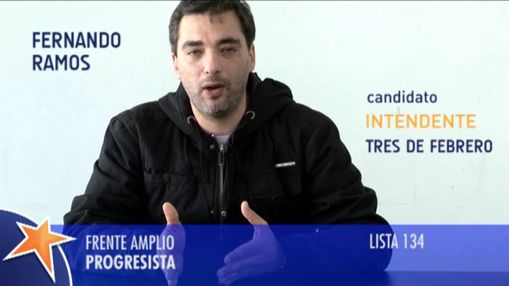 Foto Facebook. Fernando Ramos candidato por el Frente Amplio Progresista.